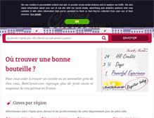 Tablet Screenshot of boncaviste.com